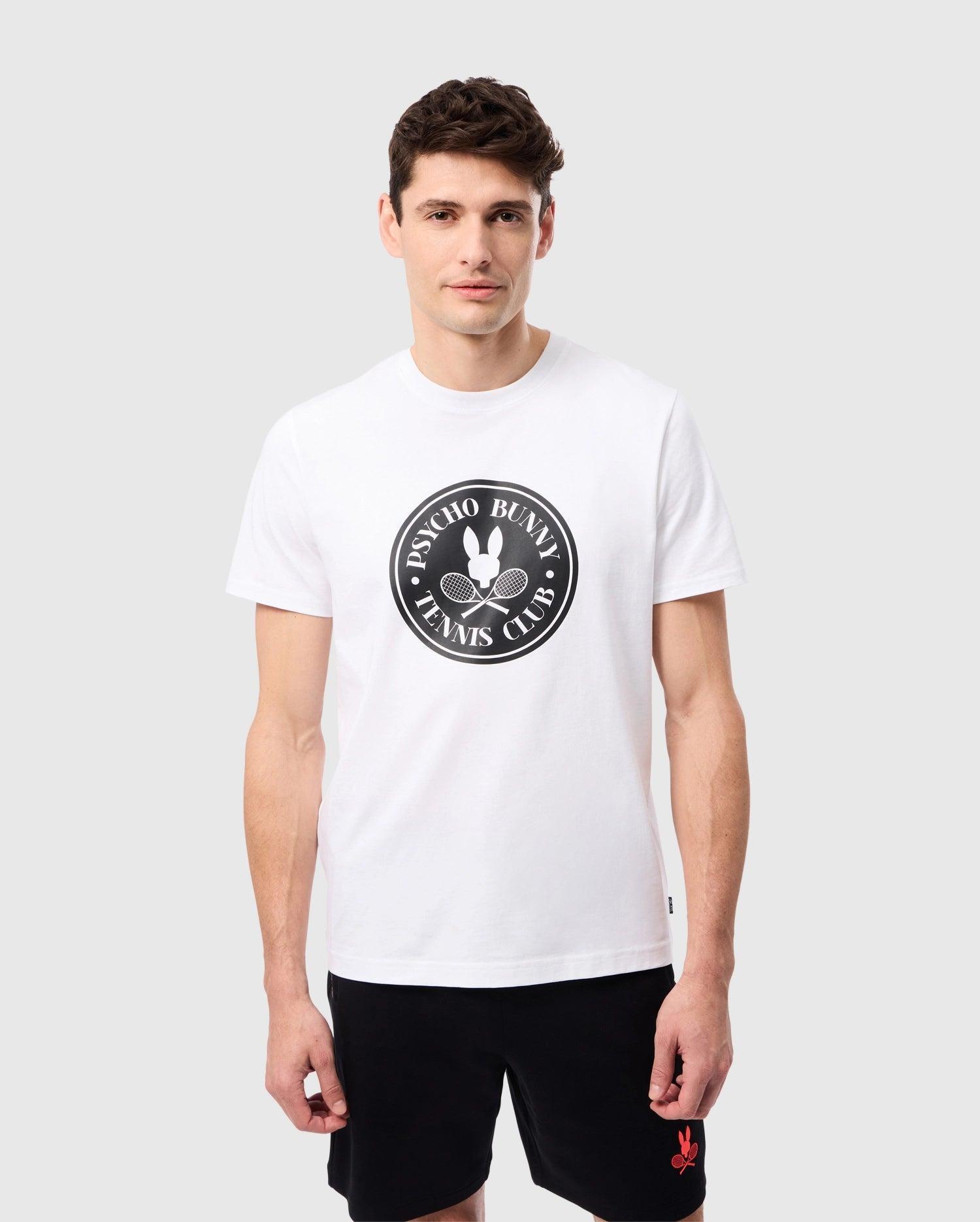 MENS COURTSIDE GRAPHIC TEE - B6U681C200 Product Image