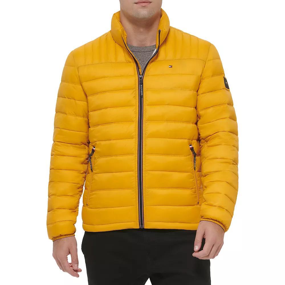 Men's Tommy Hilfiger Packable Puffer Jacket, Size: Small, Red Product Image