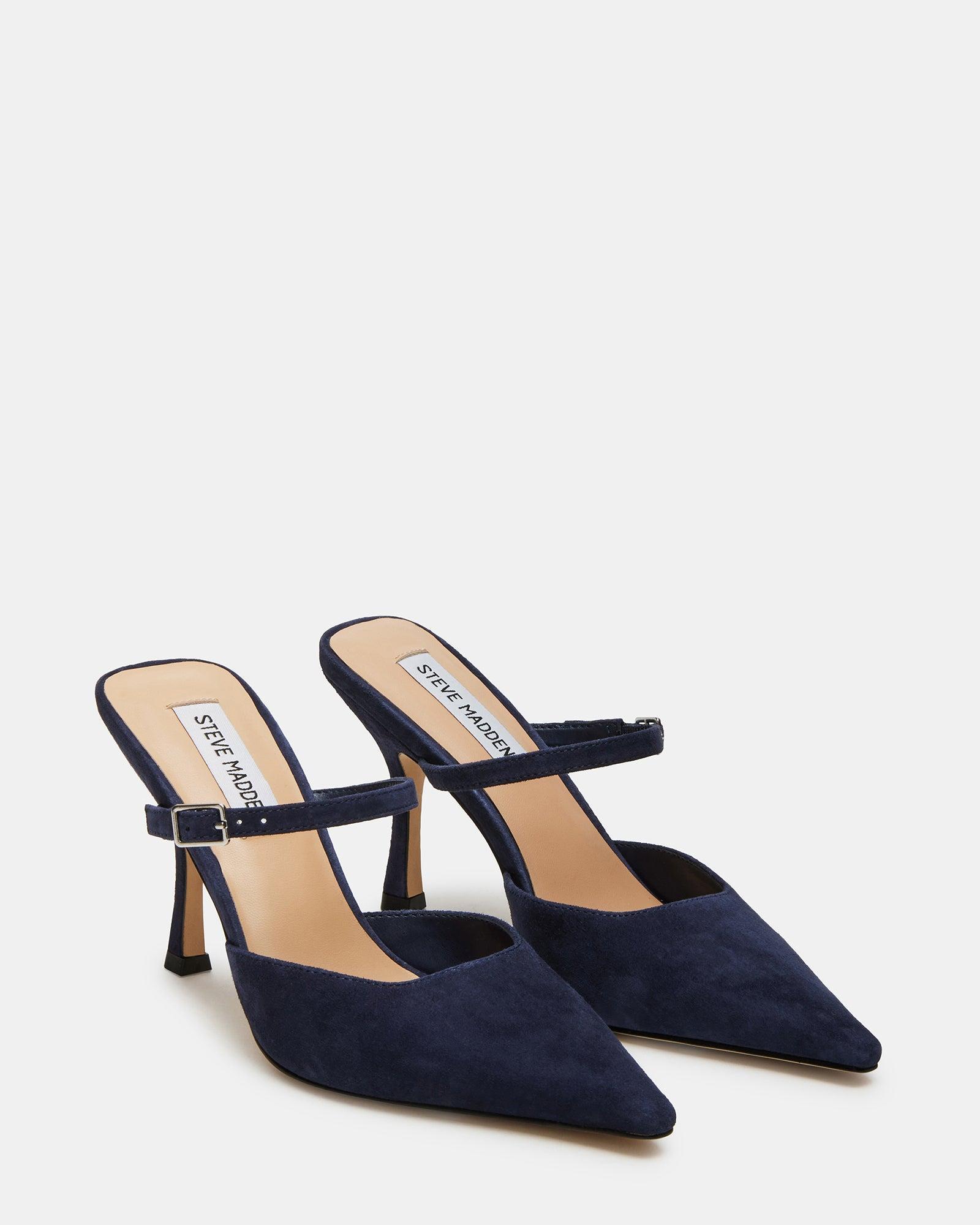 BRECKI NAVY SUEDE Female Product Image