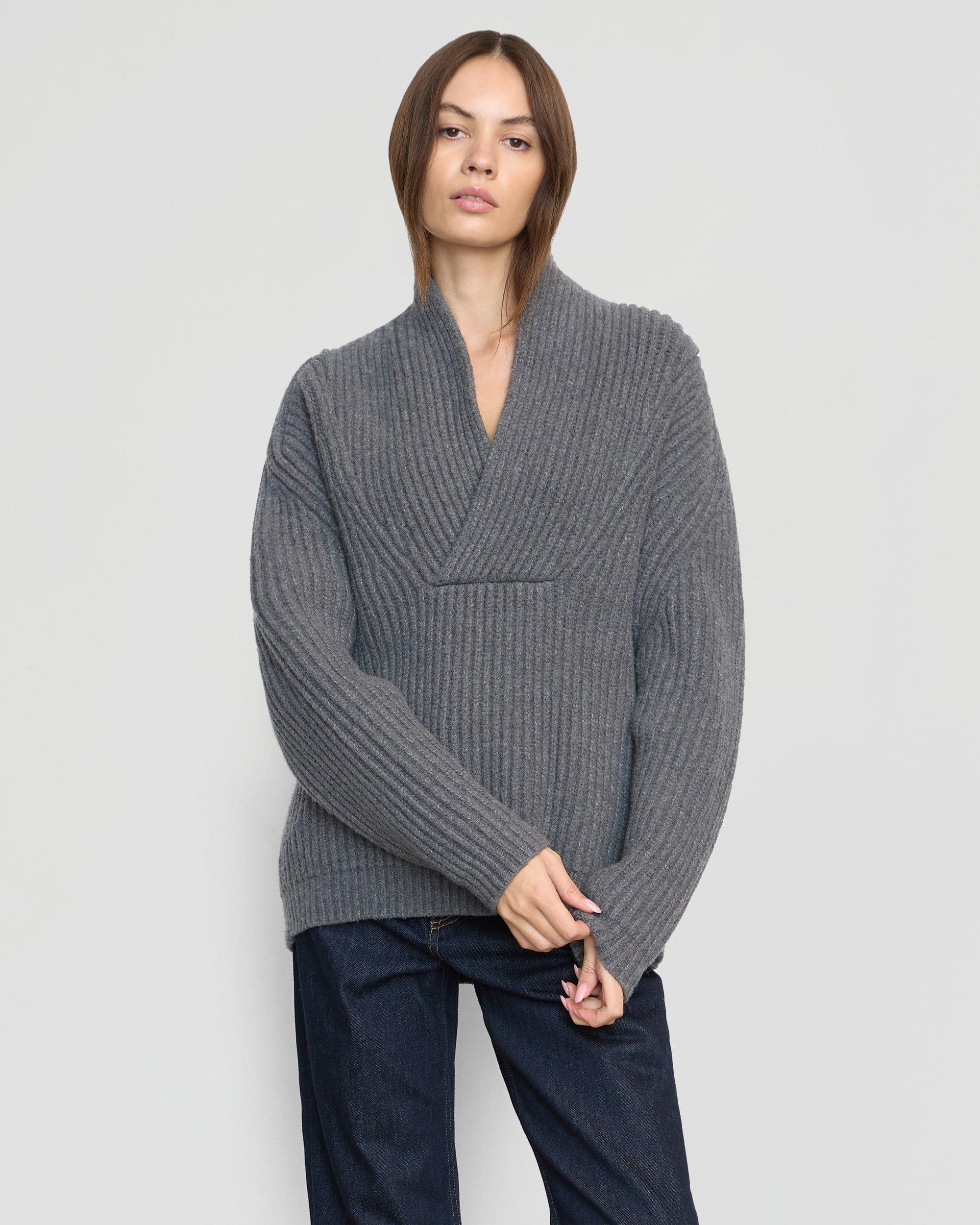 Campbell Shawl-Collar Sweater Product Image