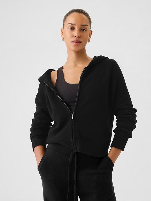 CashSoft Zip Sweater Hoodie Product Image