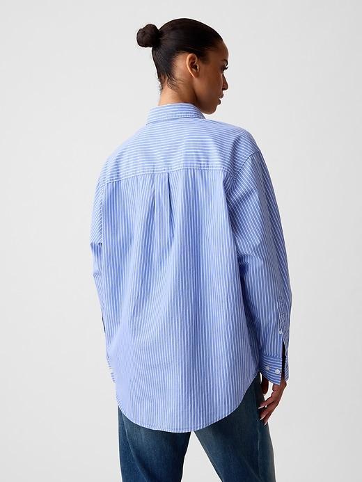 Organic Cotton Poplin Big Shirt Product Image