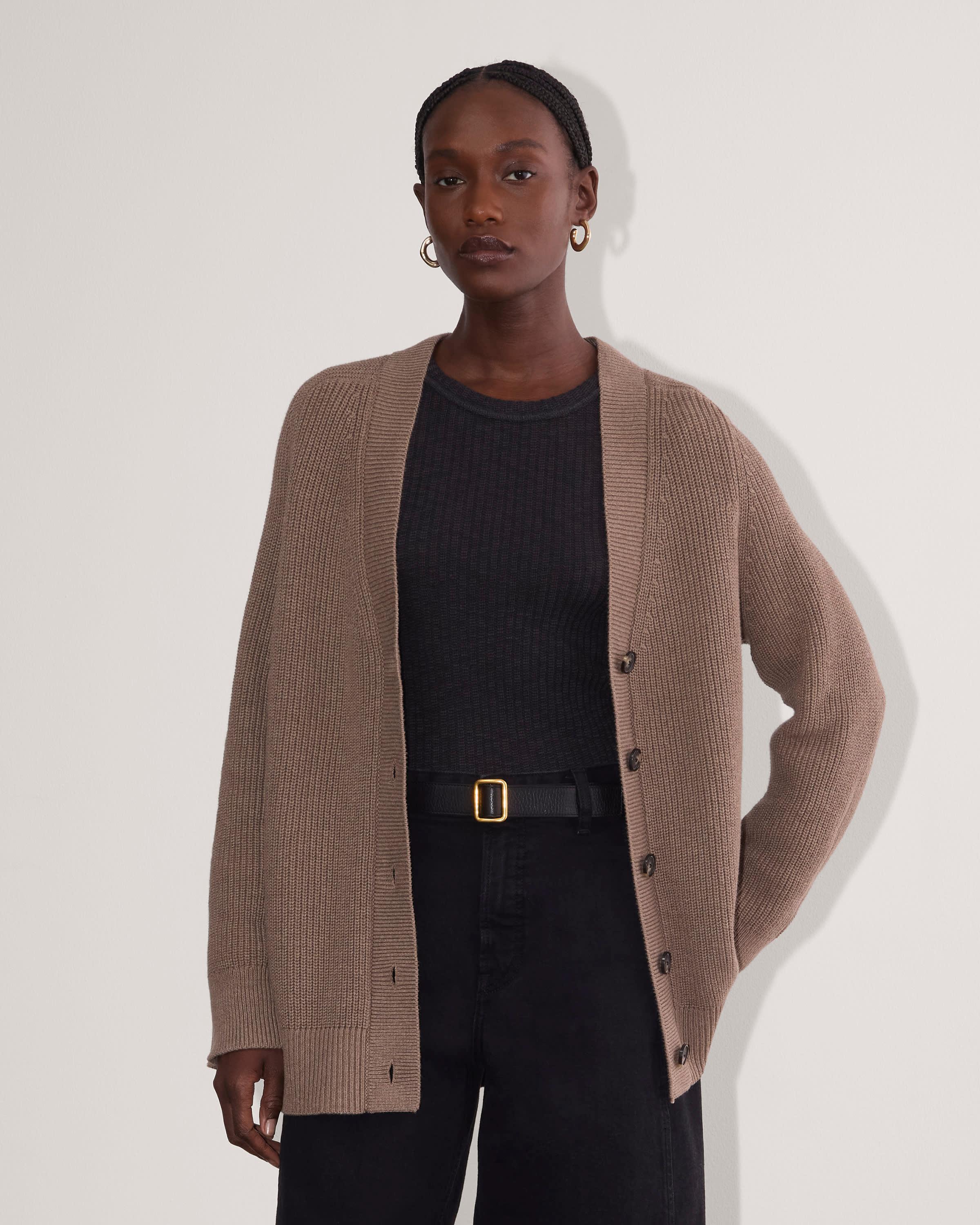 The Long Cocoon Cardigan Product Image