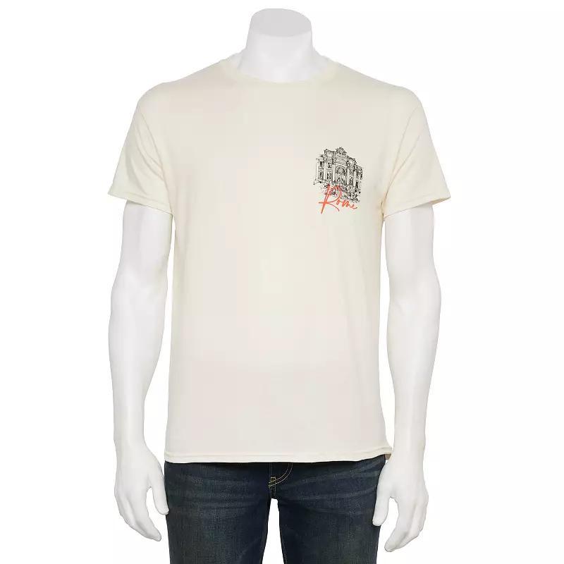 Mens Retrofit Rome Graphic T-Shirt Product Image