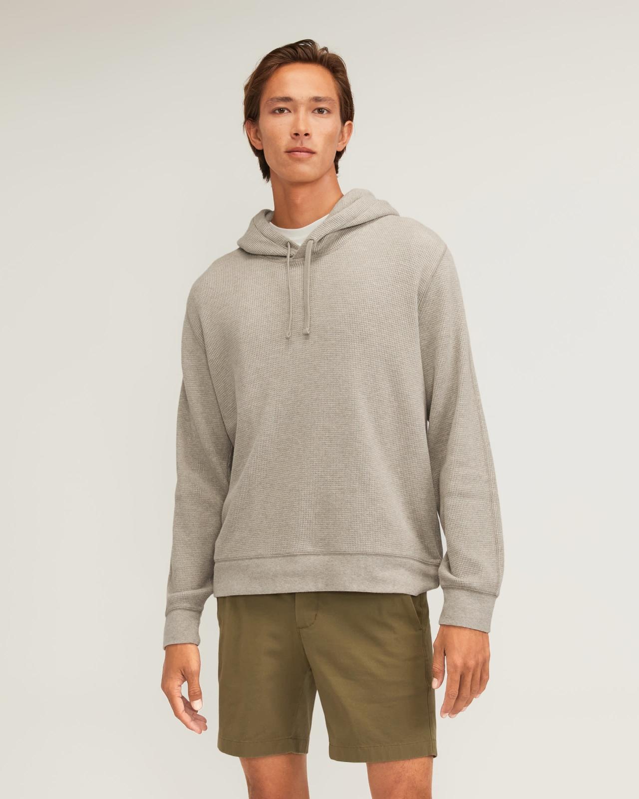 Mens Waffle-Knit Hoodie by Everlane Product Image