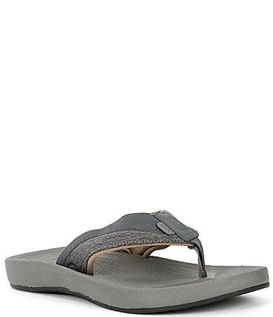 Sanuk Mens Cosmic Seas Mesh Thong Sandals Product Image