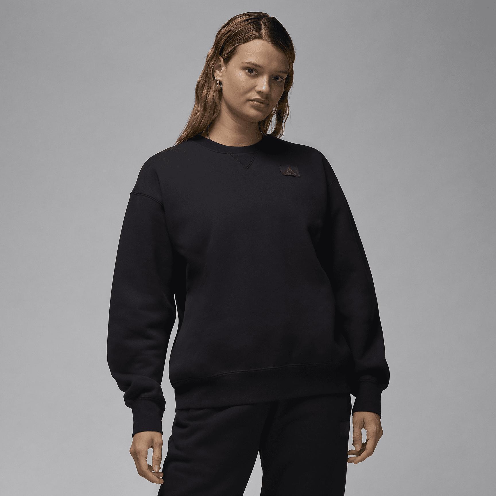 Women's Jordan Flight Fleece Crew-Neck Sweatshirt Product Image
