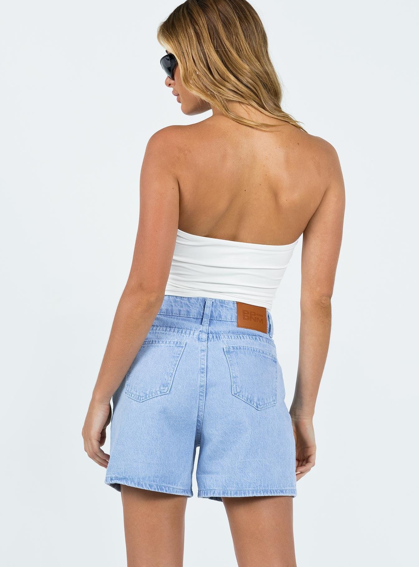 The Swalla Shorts Light Blue Product Image