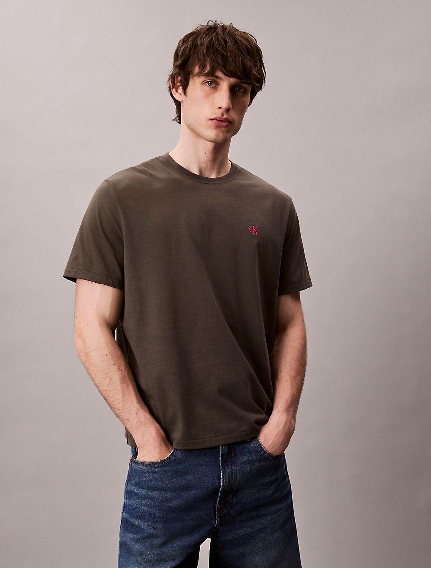 Embroidered Monogram Logo Relaxed T-Shirt Product Image