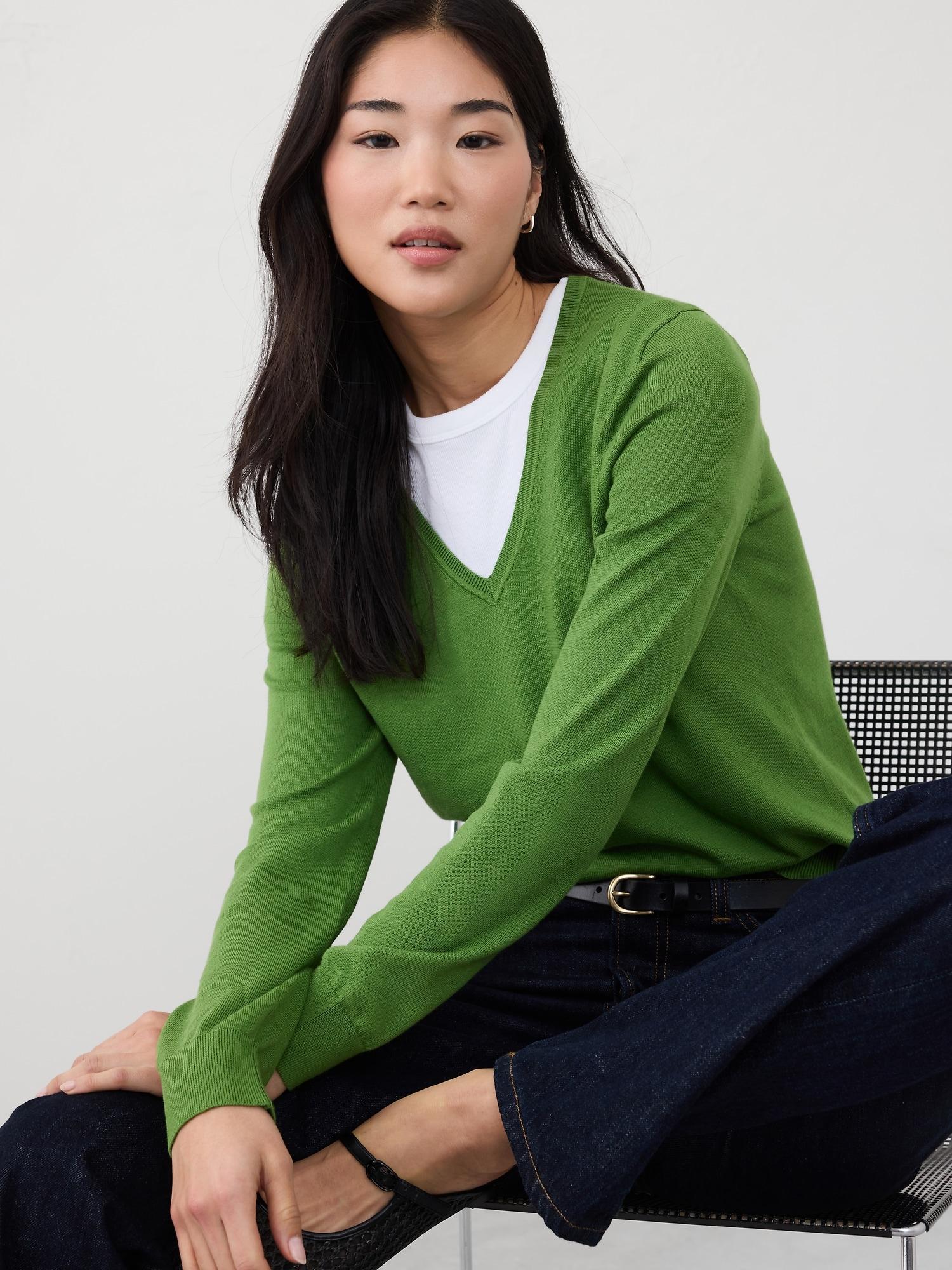 Forever V-Neck Sweater Product Image