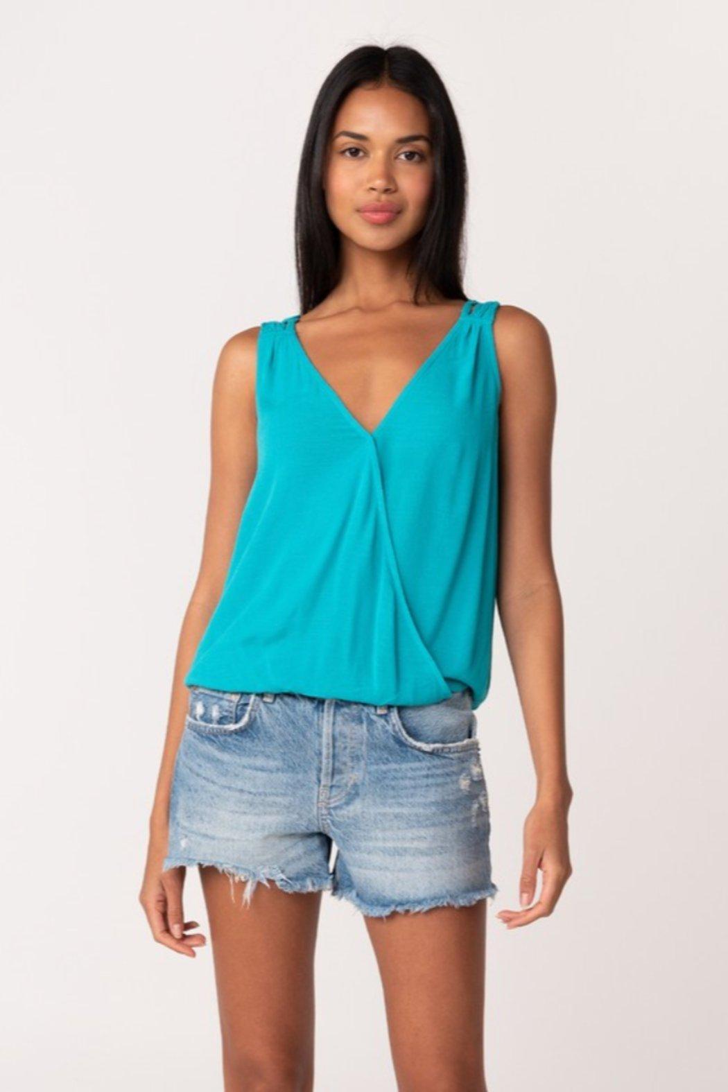Lace Back Tank Top Product Image