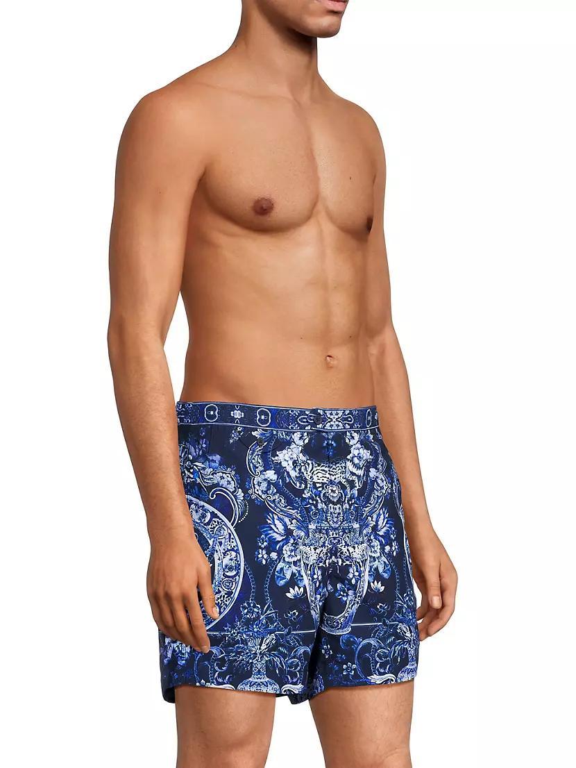 Delft Dynasty Abstract Swim Shorts Product Image