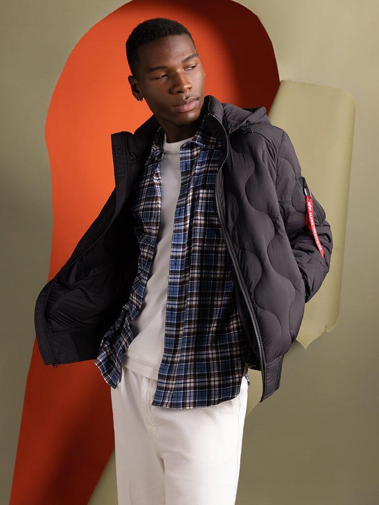 LIGHTWEIGHT QUILTED DOWN JACKET Product Image