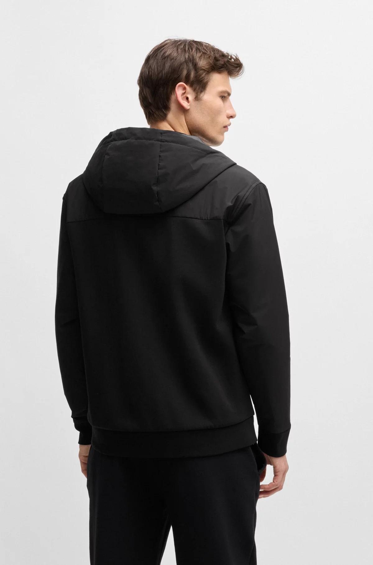 Boss Zip-Up Hoodie with Tonal Insert Product Image