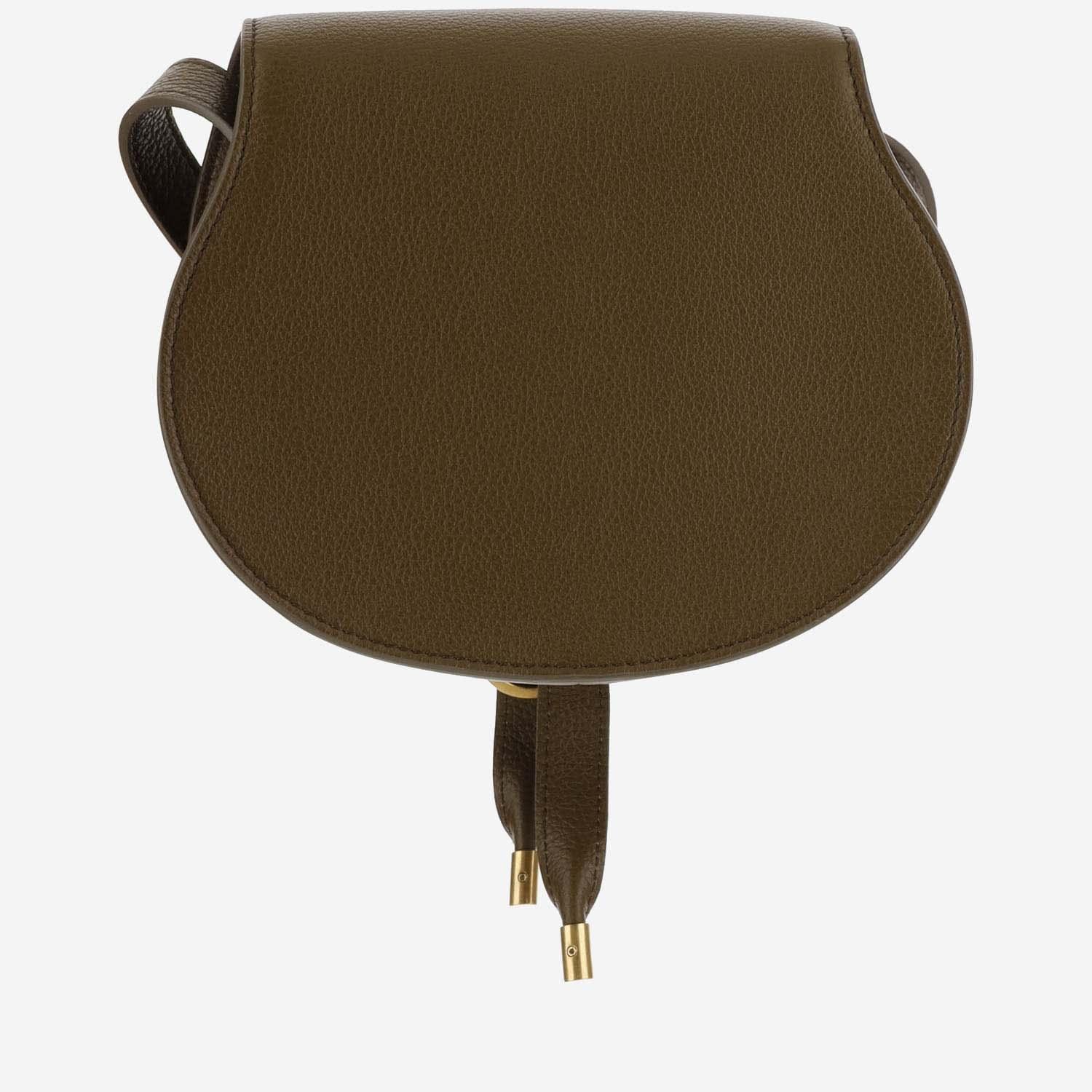 Small Marcie Bag In Dark Brown Product Image