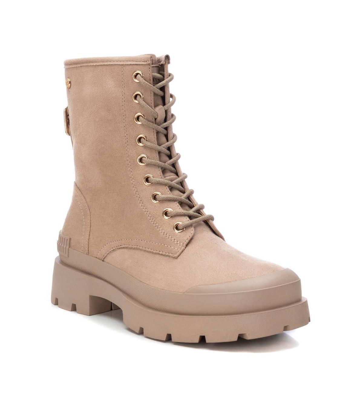 Womens Suede Lace-Up Boots By Xti Product Image