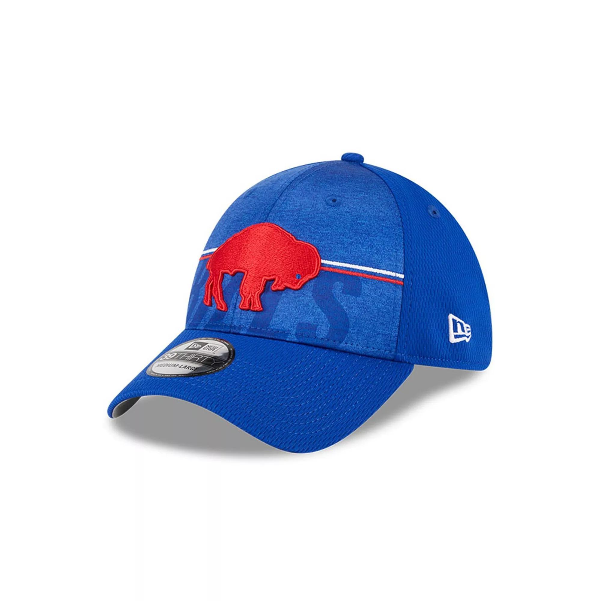 Men's New Era Royal Buffalo Bills 2023 NFL Training Camp Throwback 39THIRTY Flex Fit Hat,  Product Image