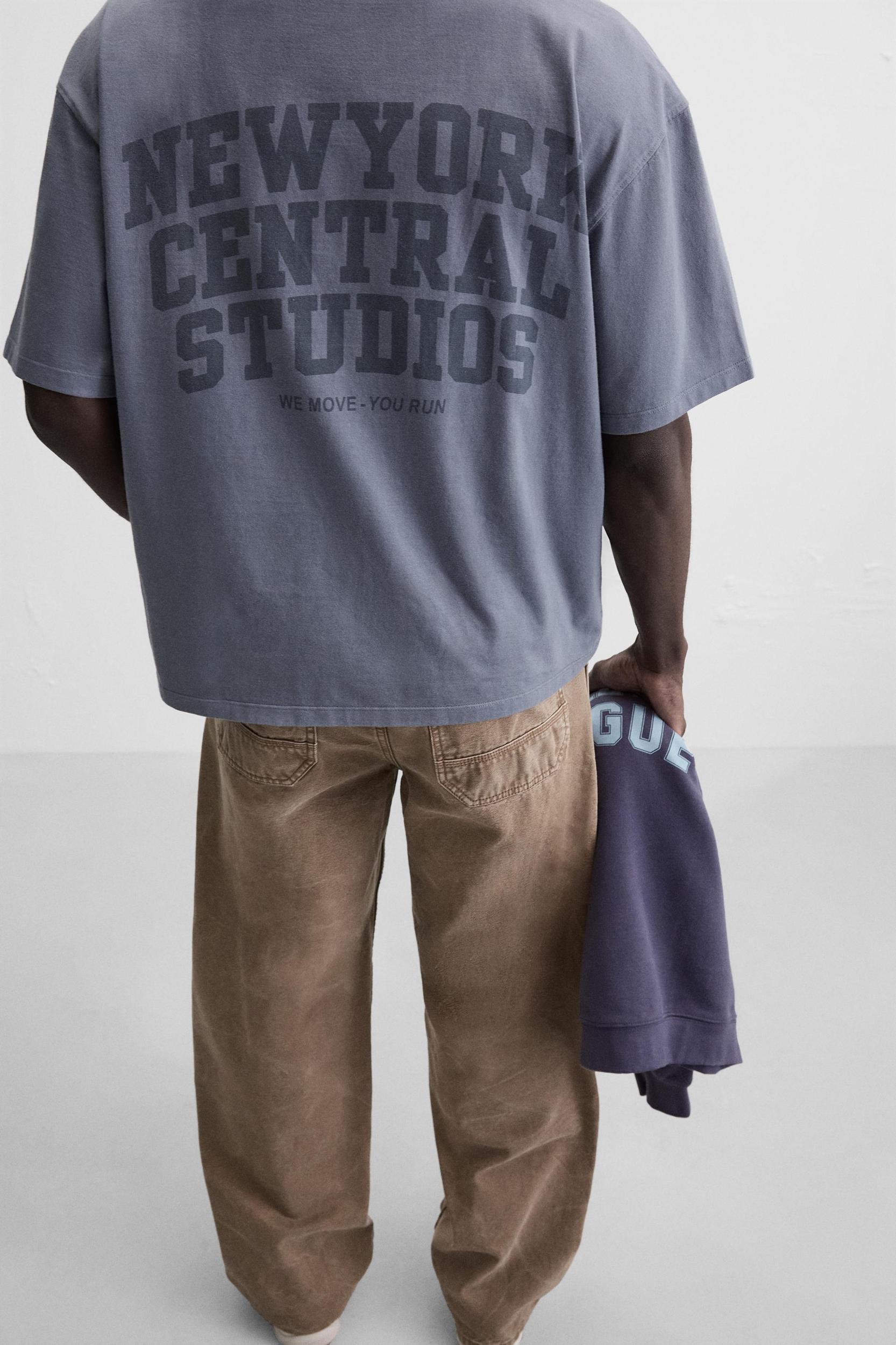 WASHED TEXT T-SHIRT Product Image