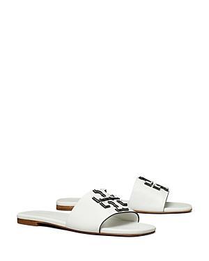 Tory Burch Ines Flat Slide (Gardenia) Women's Shoes Product Image