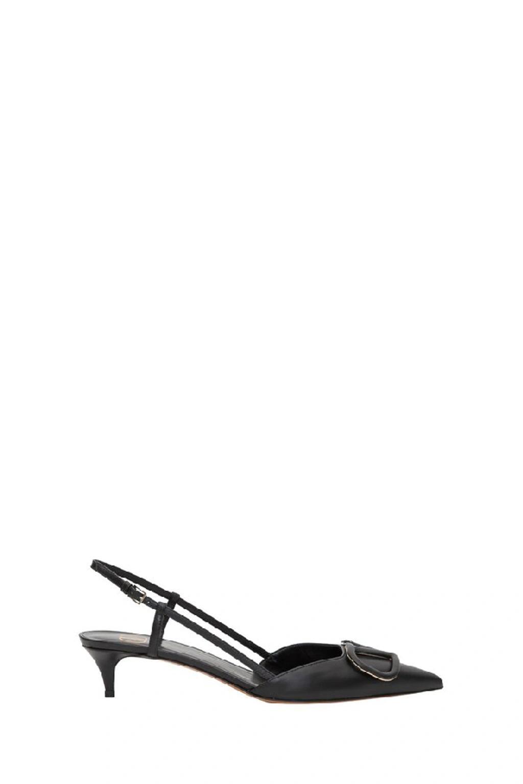 Vlogo 40mm Slingback Pumps In Black Product Image