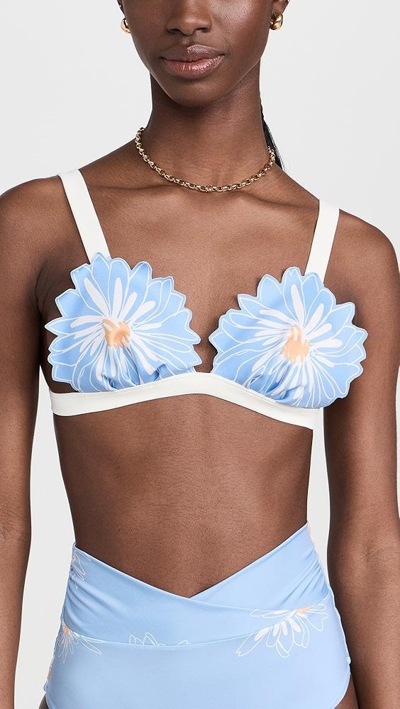 Ancora Bikini Top Le Petit Sunflower | Shopbop Product Image