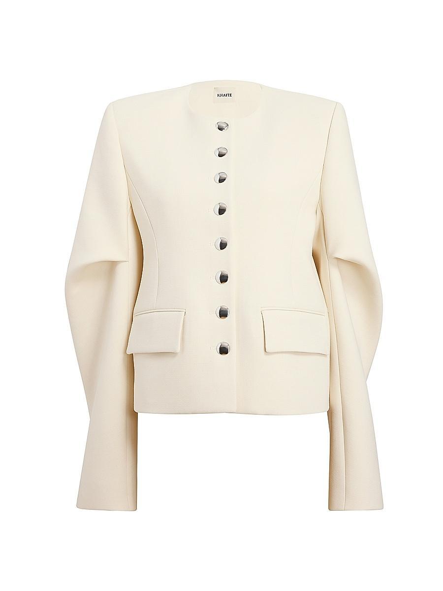 Womens Darlman Structured Pleated Jacket Product Image