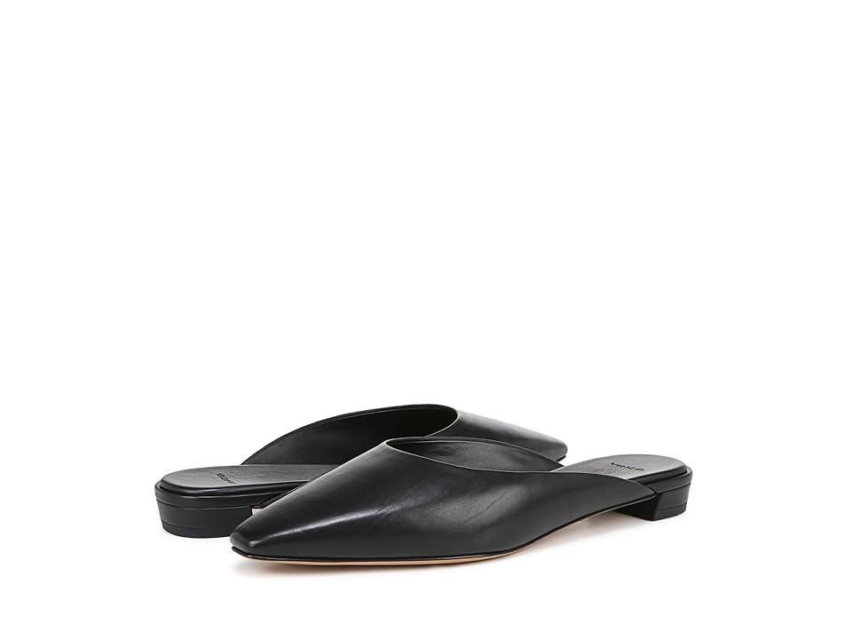 Womens Ana Leather Mules Product Image