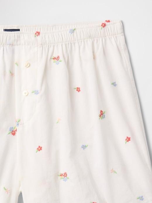 Embroidered PJ Boxer Shorts Product Image