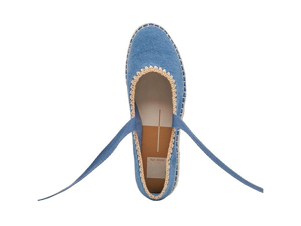 Dolce Vita Morgan Denim) Women's Flat Shoes Product Image