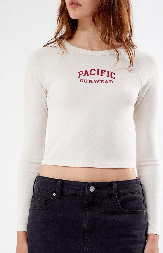 Womens Pacific Sunwear Arch Long Sleeve T-Shirt Product Image