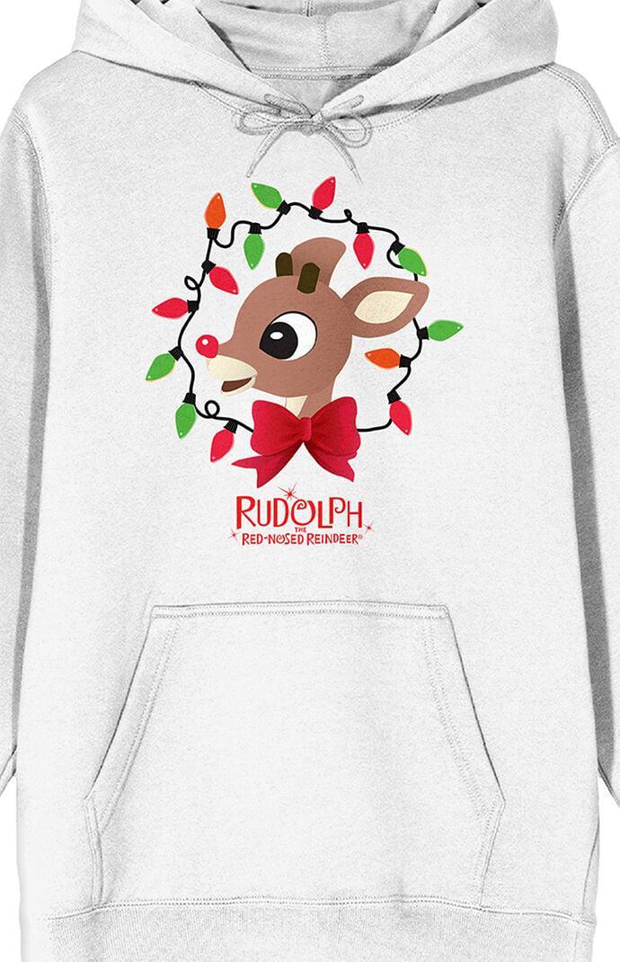 Men's Rudolph the Red Nosed Reindeer Hoodie Product Image