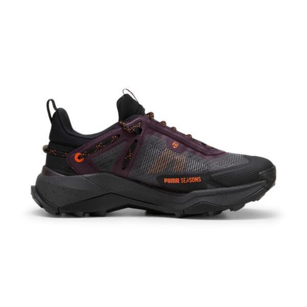 PUMA SEASONS Explore NITROâ¢ GORE-TEX Women's Hiking Shoes in Black/Midnight Plum/Flame Flicker Product Image