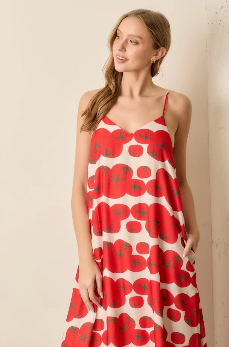 Tomato Printed Maxi Dress Product Image