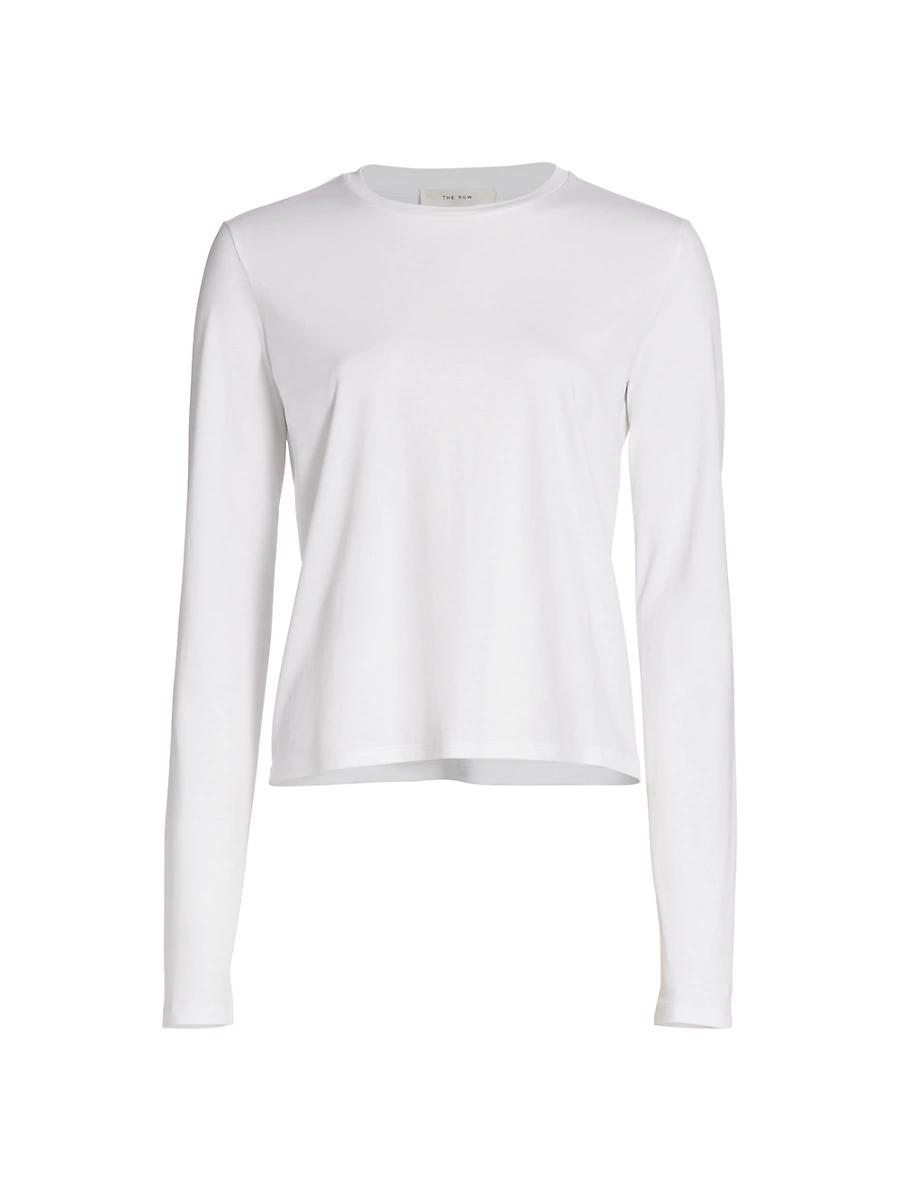 Sherman Long-Sleeve Cotton Tee Product Image