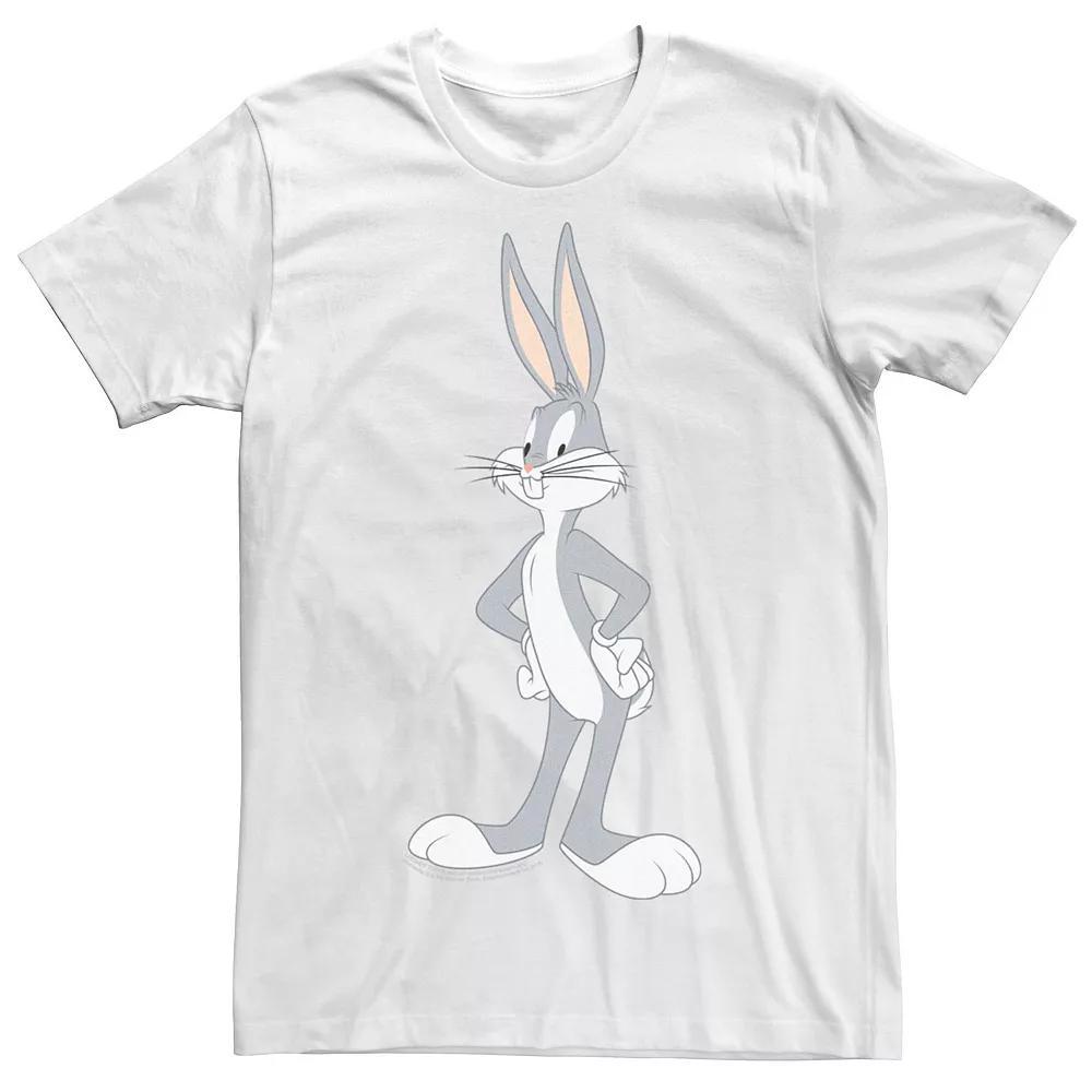 Mens Looney Tunes Classic Bugs Bunny Pose Portrait Tee Product Image