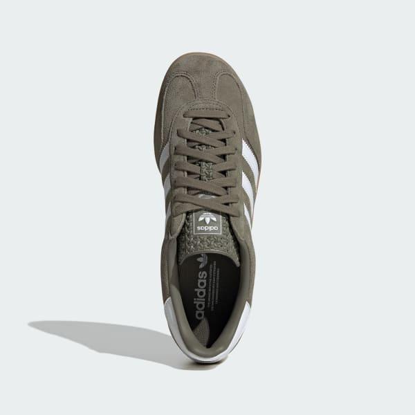 adidas Gazelle Indoor Shoes Olive Strata M 14 / W 15 Unisex Product Image