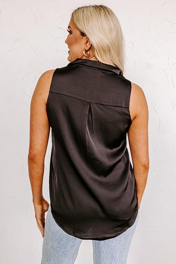 Martini Nights Shift Top In Black Product Image