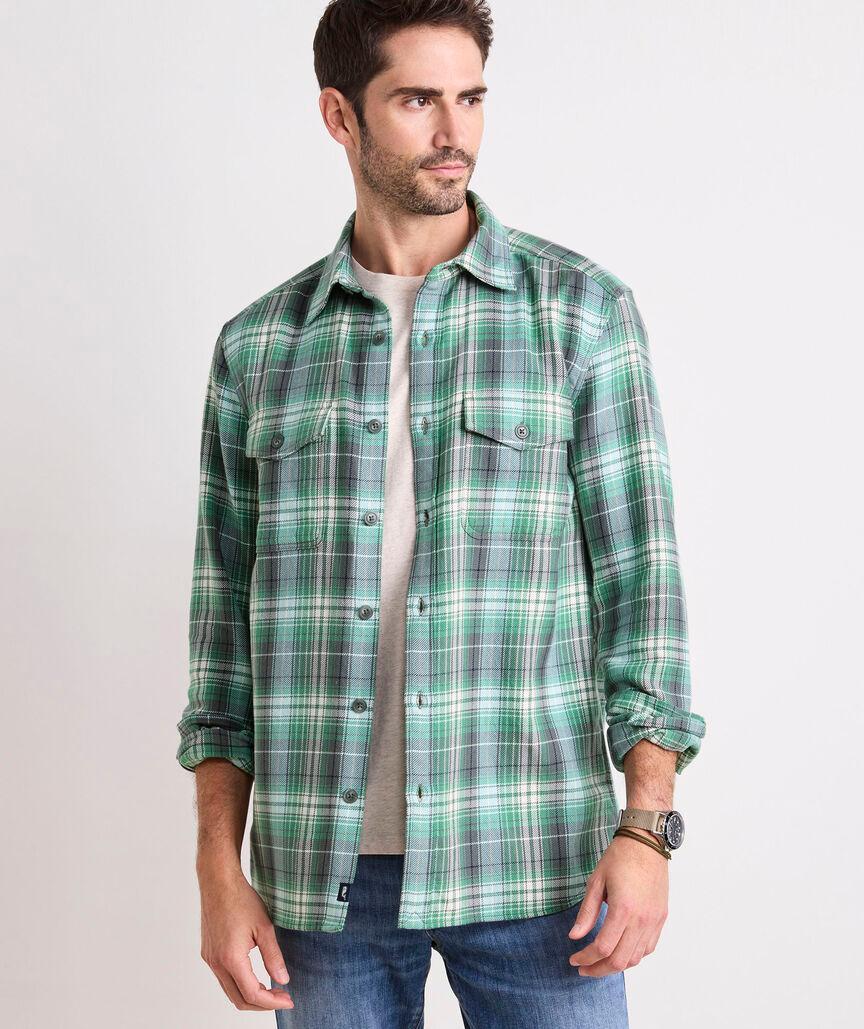 Wickham Plaid Twill Utility Shirt Product Image