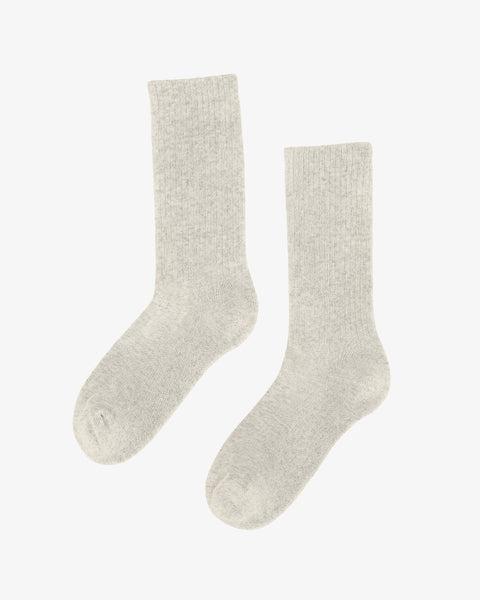 Organic Active Sock - Ivory White Product Image