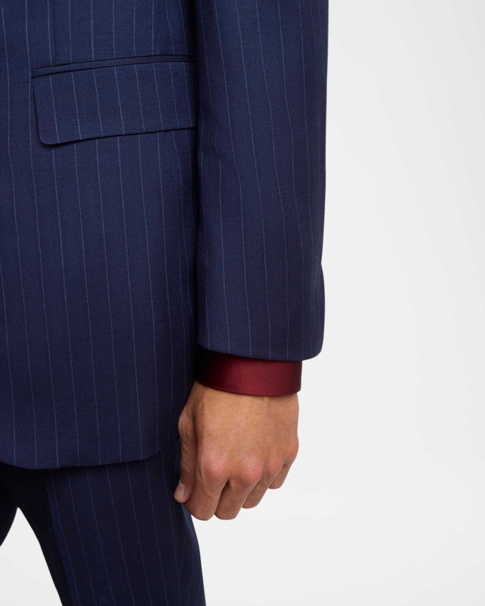 Men's Bold Stripe Wool Sport Coat Product Image