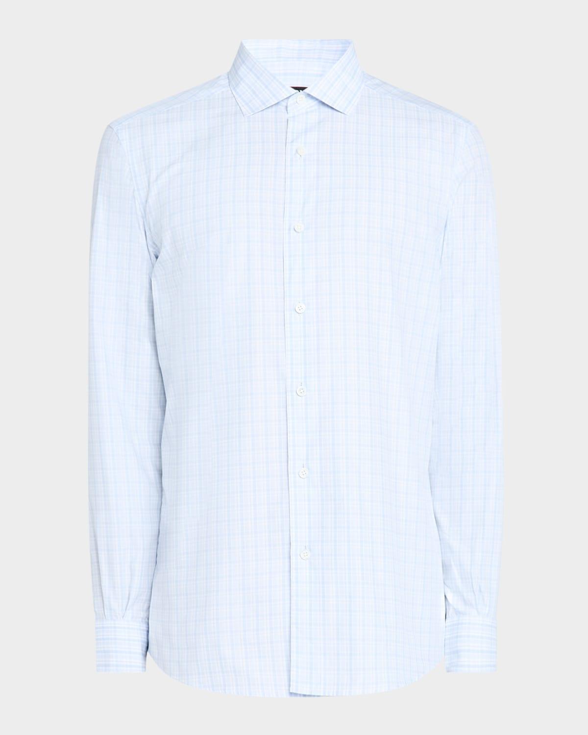 Men's Plaid Sport Shirt Product Image