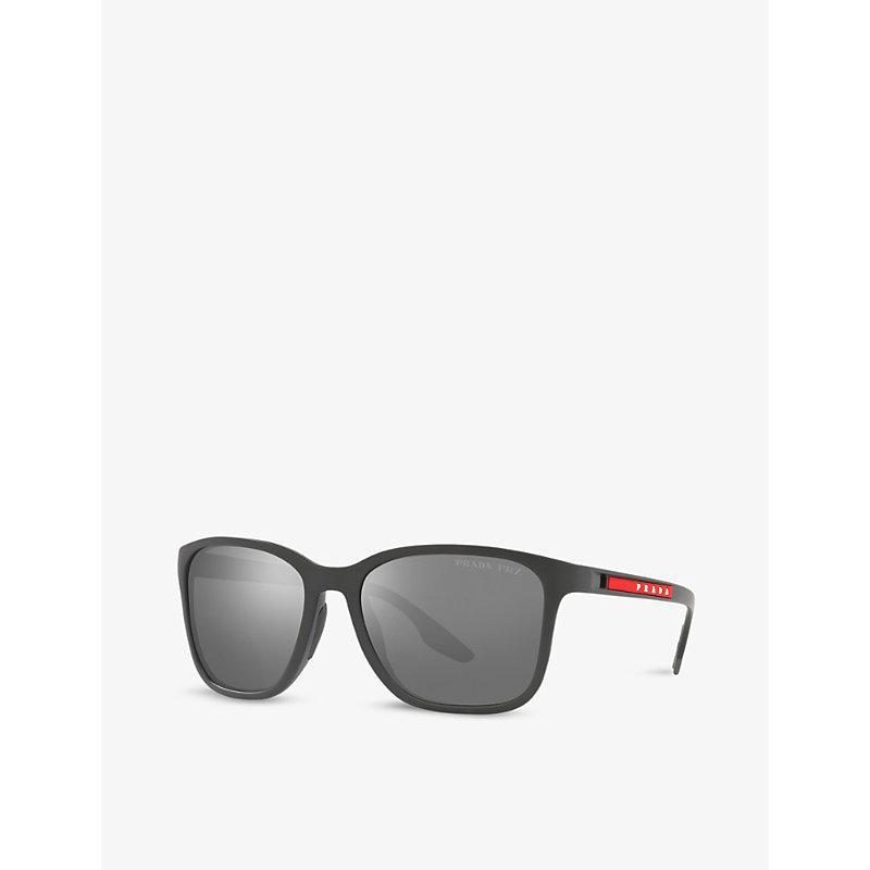 PRADA Ps 02ws Square-frame Acetate Sunglasses In Multi Product Image