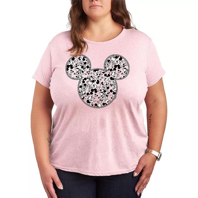 Disney's Mickey Mouse Plus Meta Graphic Tee, Women's,  Product Image