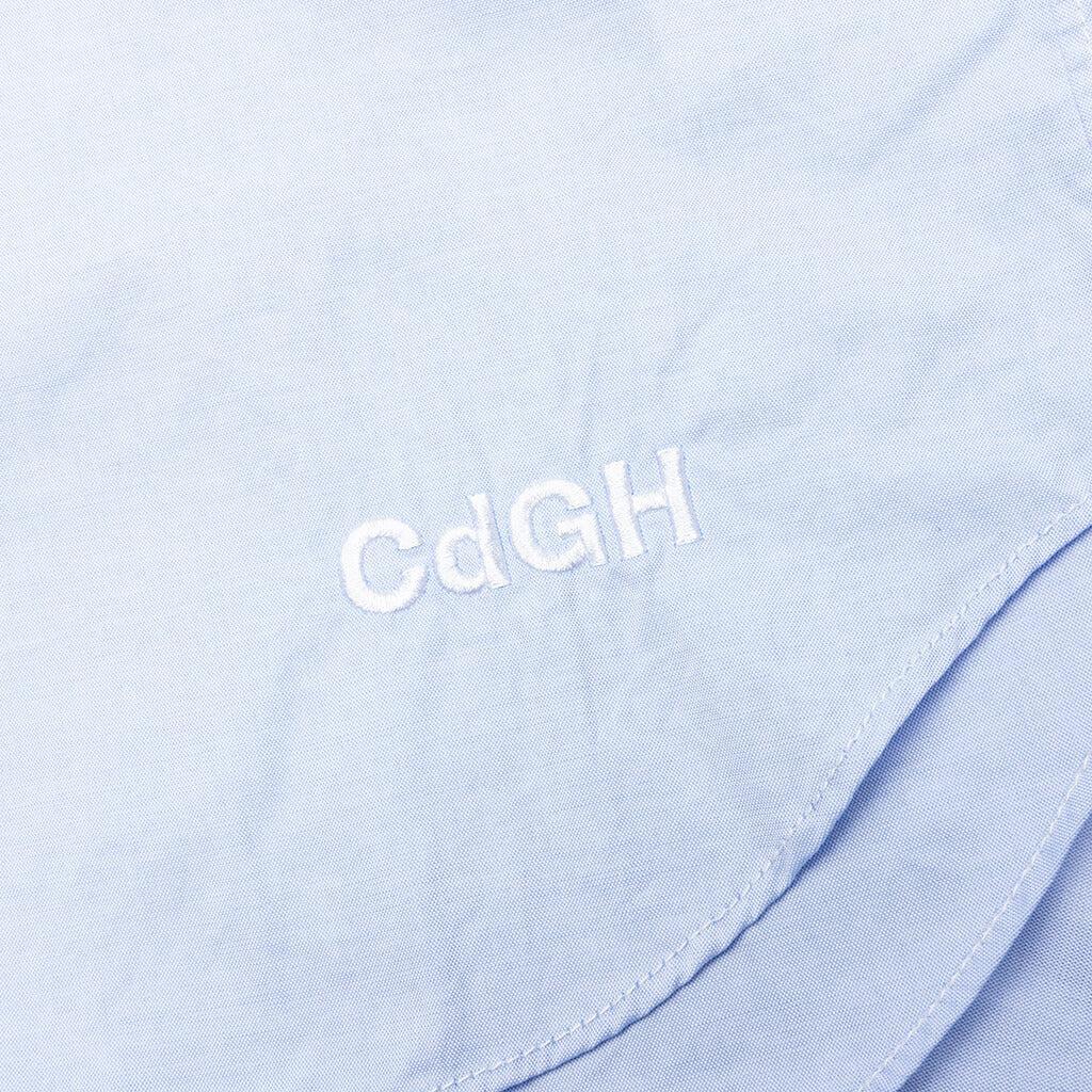 Cotton Shirt - Sax Male Product Image