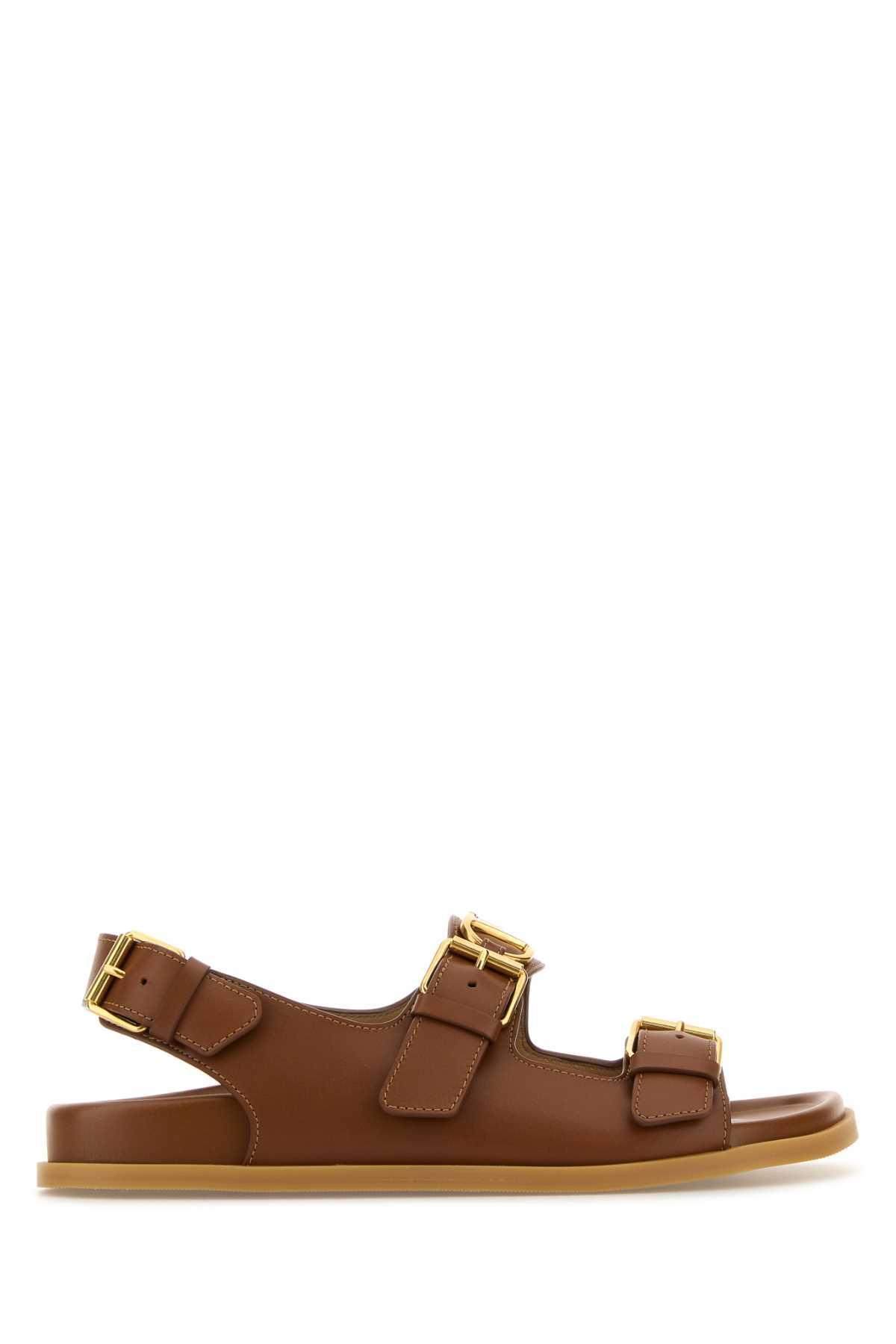 VALENTINO GARAVANI Valentino Double Buckle In Tobacco Product Image