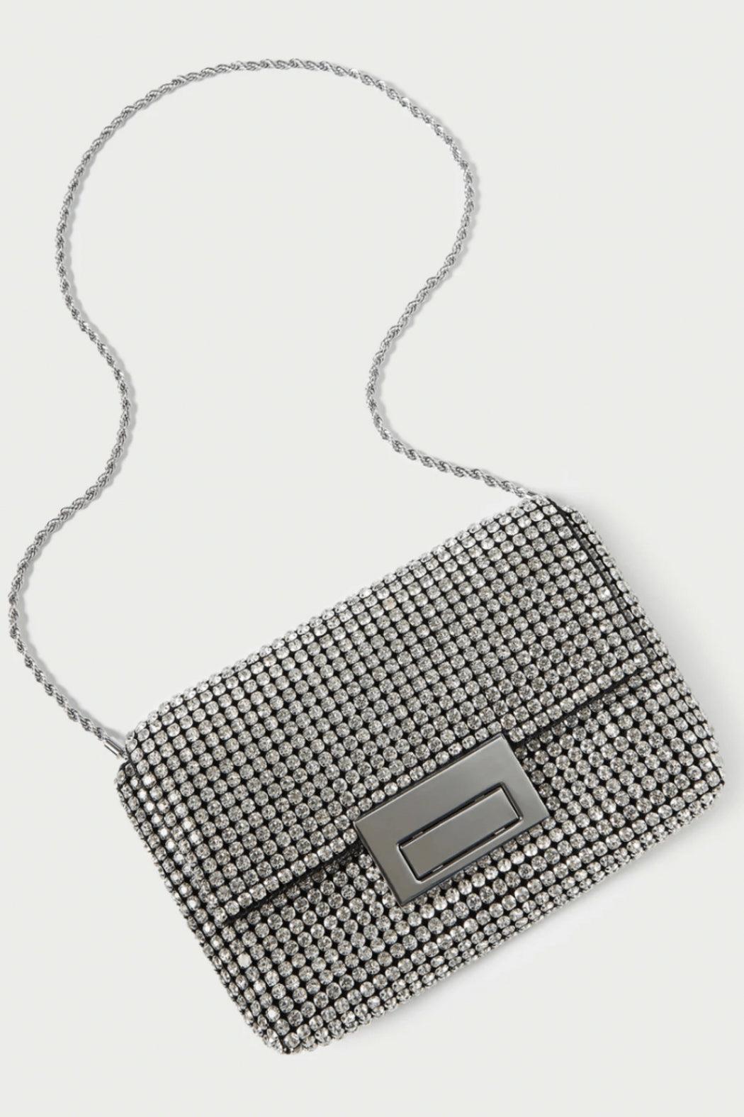 Diamanté Flap Pouch Product Image