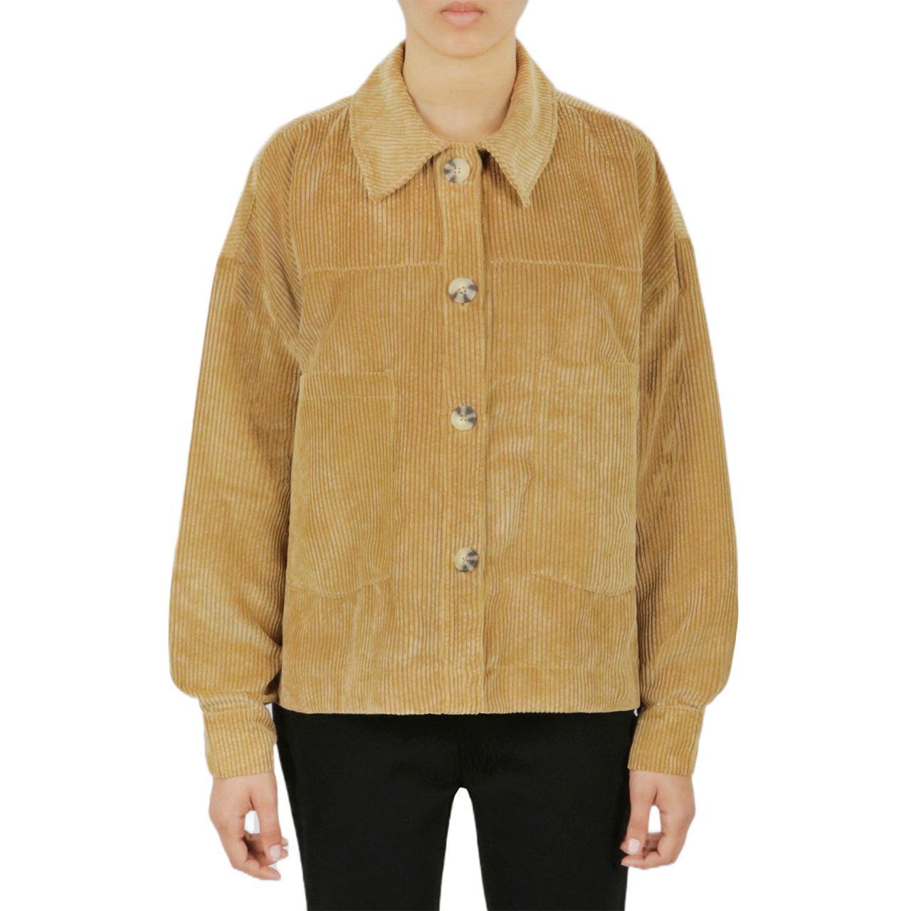 Velvet Corduroy Shacket Product Image