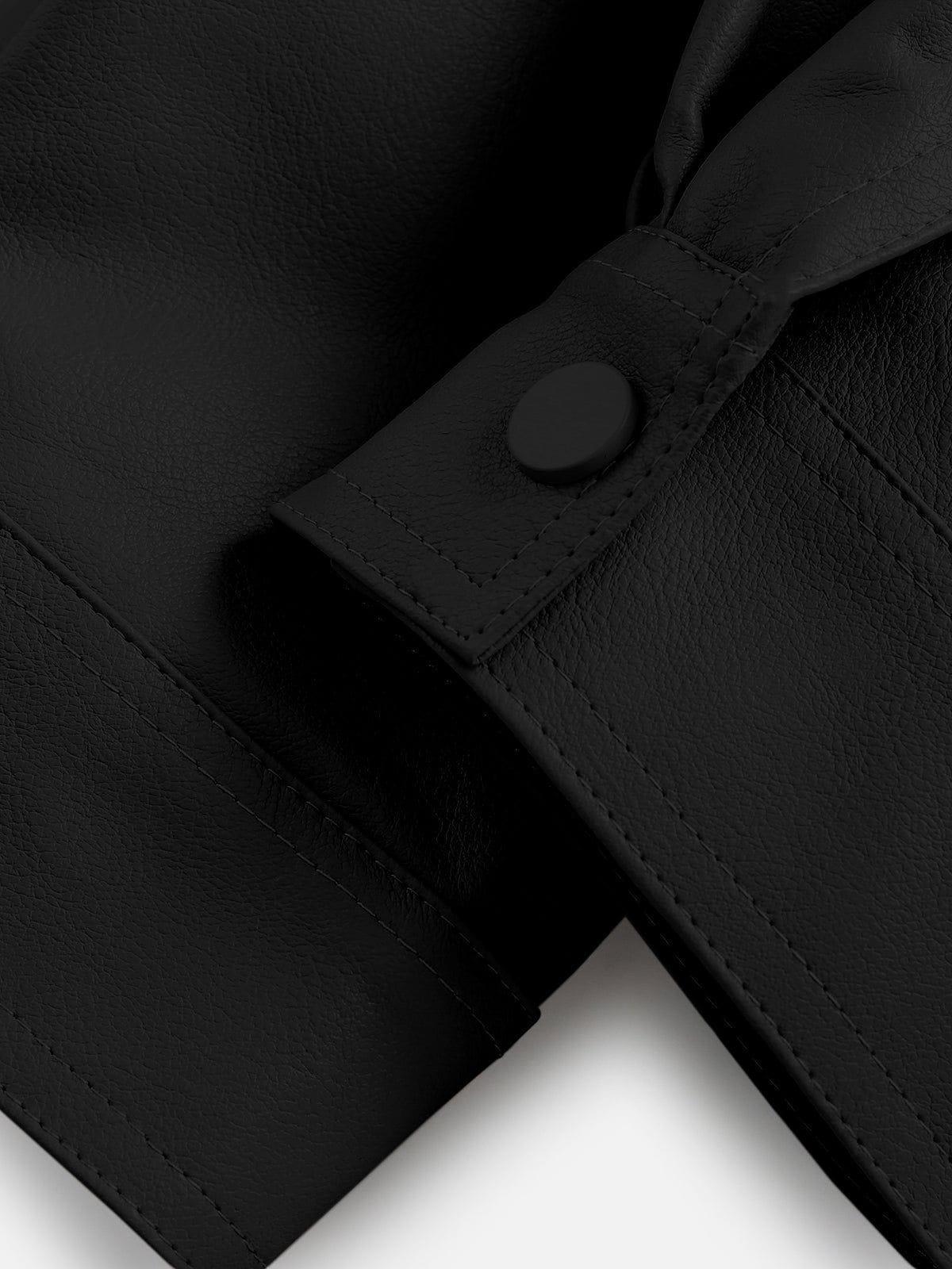 Aelfric Eden Essential Faux Leather Jacket Product Image