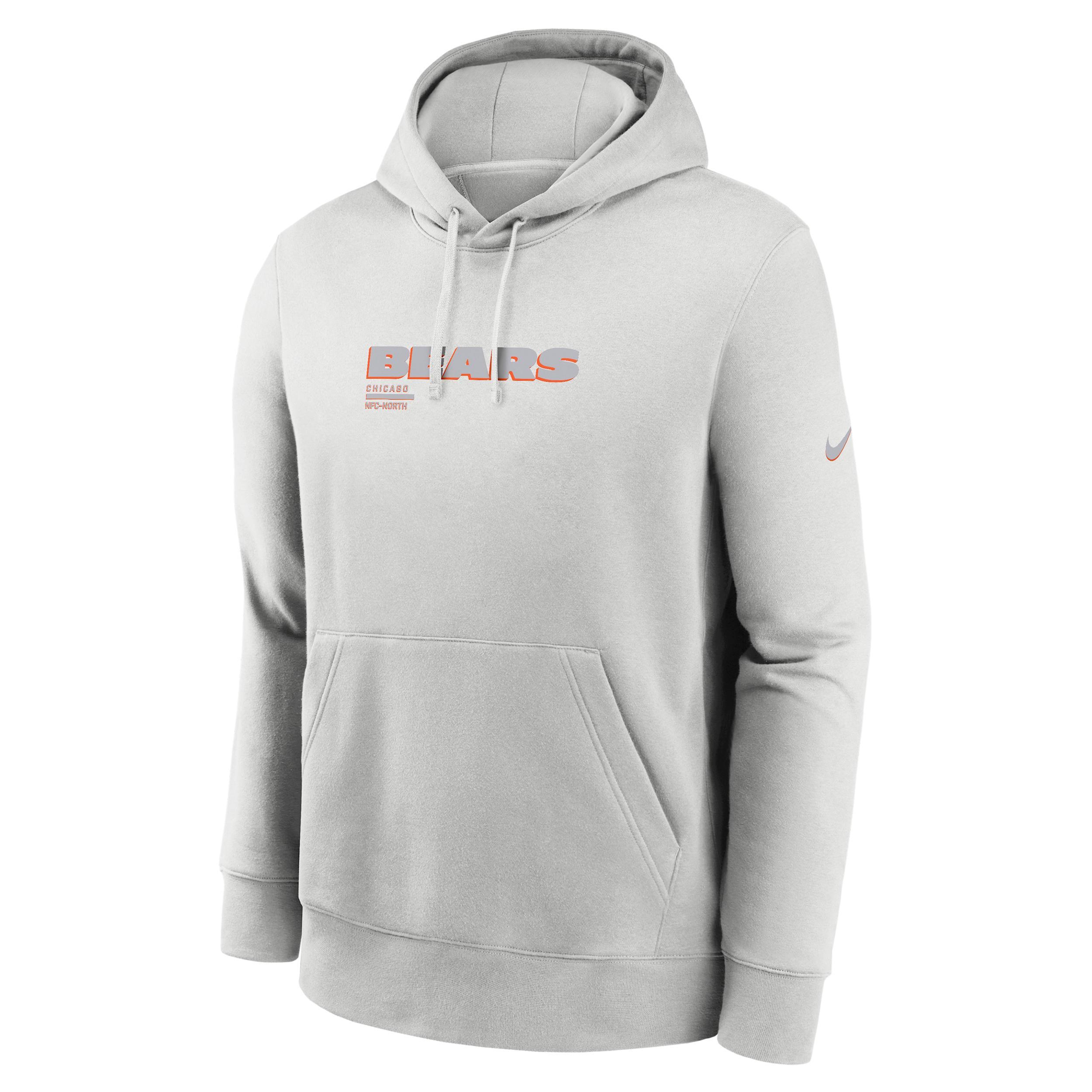 Chicago Bears Slot Receiver Club Nike Mens NFL Pullover Hoodie | 01D10BB7Q-PF5 Product Image