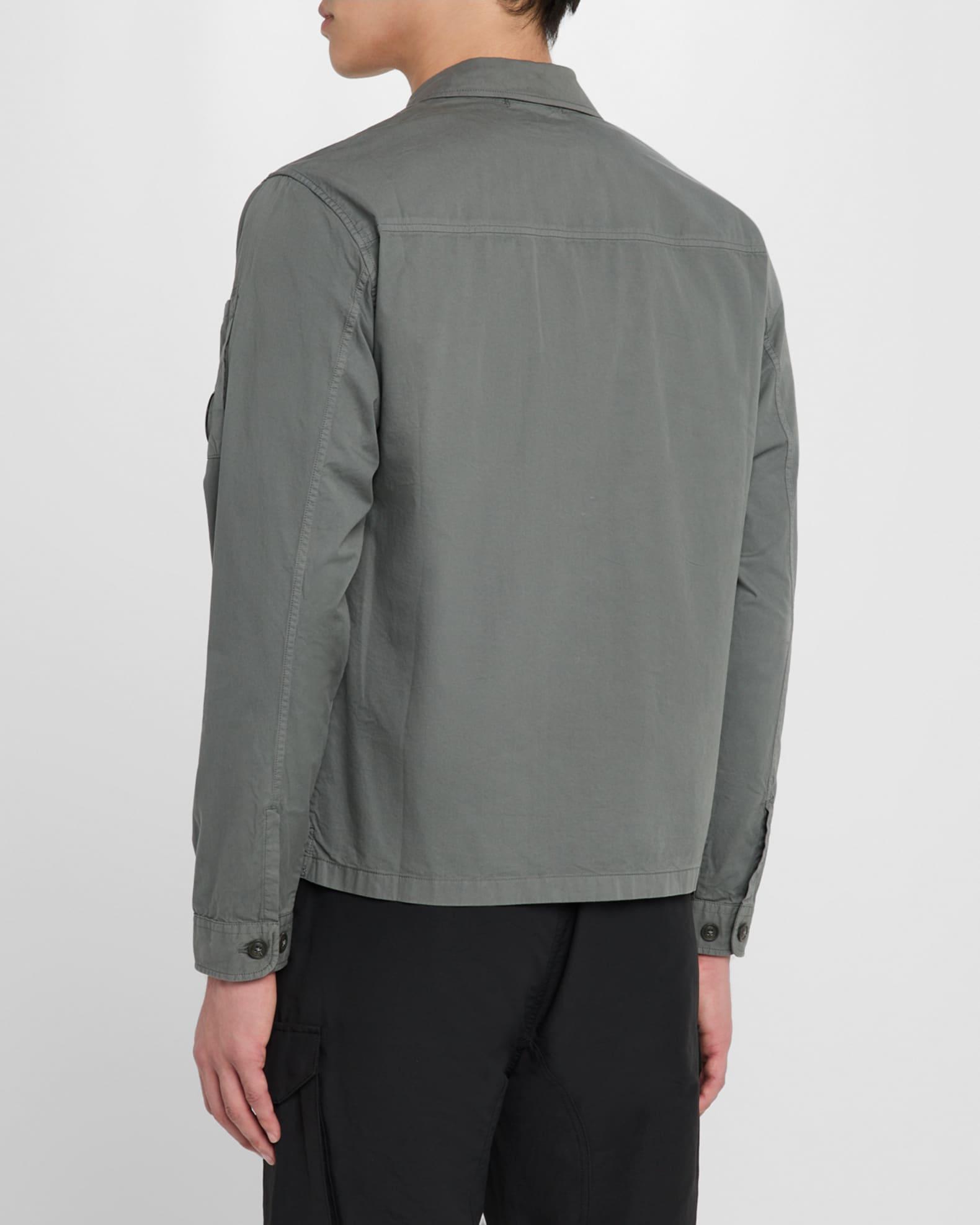 Men's Gabardine Lens Overshirt Product Image
